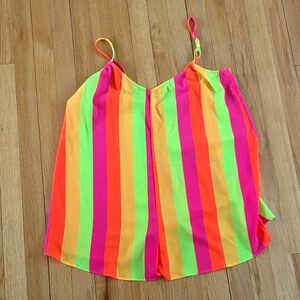 Show Me Your MuMu neon romper NWOT